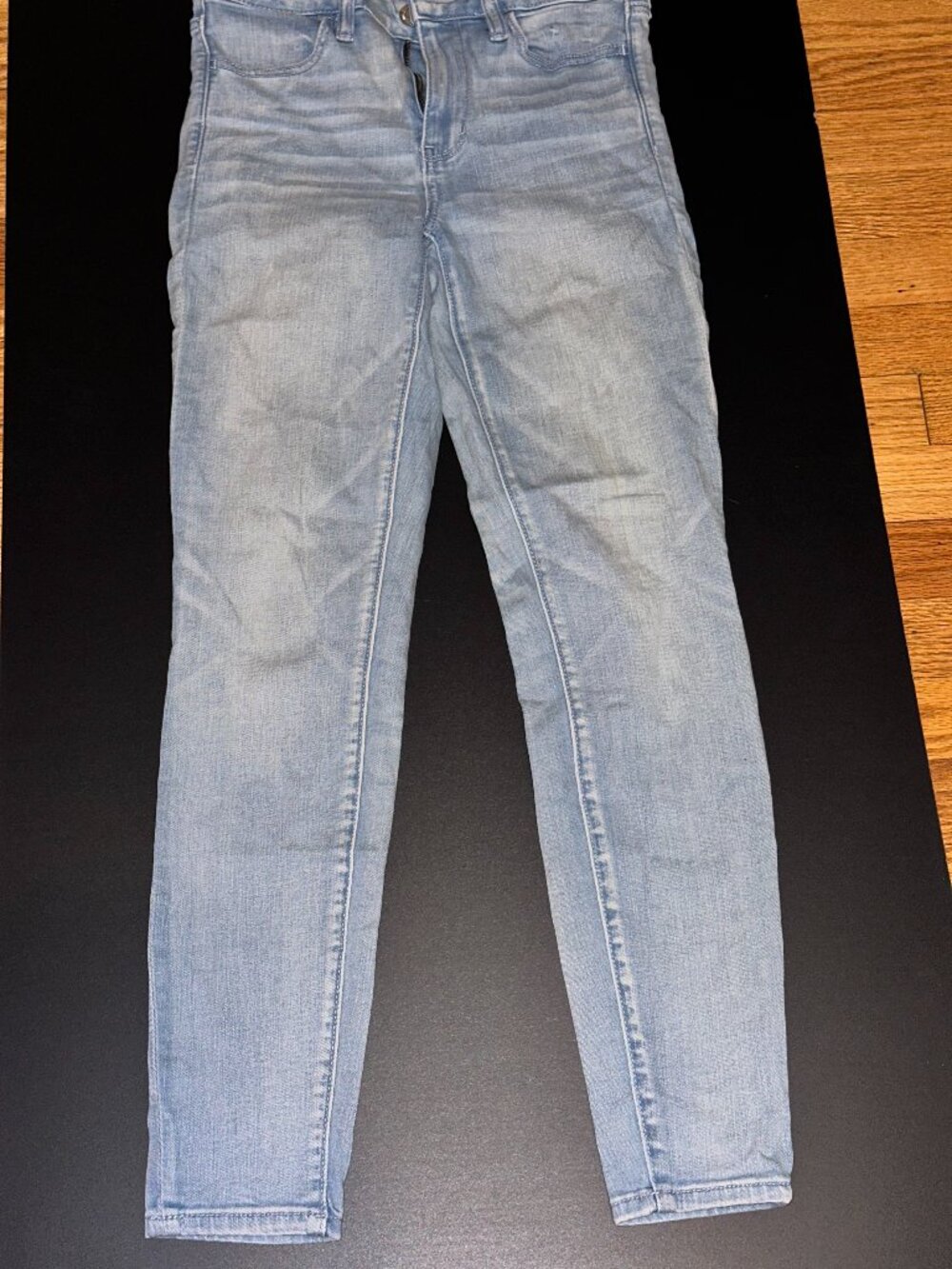 American Eagle Blue washed Skinny Jeans